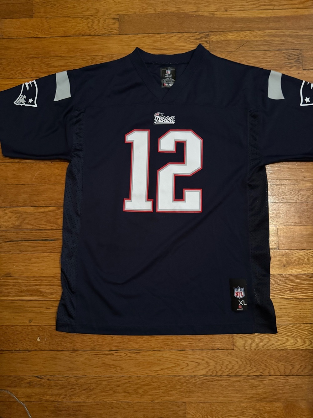 Tom Brady New England Patriots #12 Jersey Youth XL